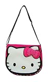 Hello Kitty Smooth Nylon Pink Flap Bag