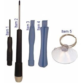 Click here to buy Complete Tool Screw Driver Torx Kit to Repair Replace Apple Iphone 2g 3g GPS Ipod Video Nano Touch... by Aftermarket.