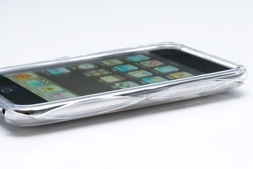 Simplism iPod touch 2nd 用クリスタルシェル クリア 透明感のあるポリカーボネート製 Crystal Shell foriPod touch 2nd   TR-CSTC2-CLのサンプル画像