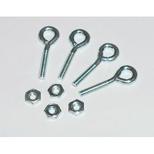 2-56 Threaded Eyebolts (4) from Toy RC Airplanes