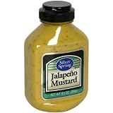 Silver Springs Mustard, Jalapeno, 9.5-Ounce Squeeze Bottles (Pack of 9)