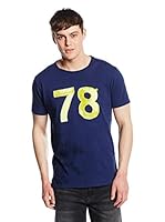 Springfield Camiseta Manga Corta (Azul Marino)