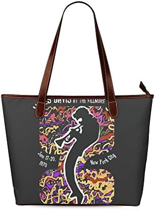 Neyyto Miles Davis Shoulder Tote Satchel Satchel Bag