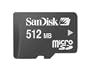 SanDisk 512MB TransFlash microSD Card (SDSDQ-512-A10M, Retail Package)