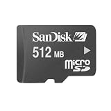 SanDisk 512MB TransFlash microSD Card (SDSDQ-512-A10M, Retail Package) ~ SanDisk