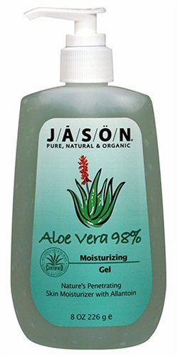 Jason Aloe Vera 98% Moisturizing Gel, 8-Ounce Bottle (Pack of 3) by Jason Natural Cosmetics