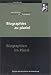 Books : Biographies au pluriel/biographien im plural (French Edition)