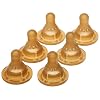 Gerber First Essential 6 Pack Latex 3 Hole Nipples
