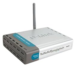 D-Link DI-514 Wireless Cable/DSL Router, 4-Port Switch, 802.11b, 11Mbps
