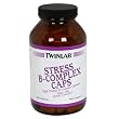 TwinLab Stress B-Complex Caps with Vitamin C, Capsules, 250-Count Bottle