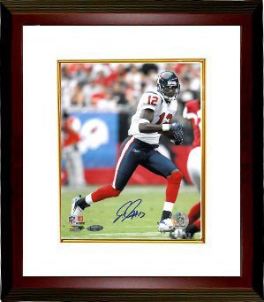 Jacoby Jones signed Houston Texans 8x10 Photo Custom Framed- Tri Star Hologram