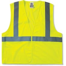 GloWear 8210HL Class 2 Economy Vest Small/Medium, Lime