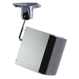 Click here to buy Omnimount 10.0 Stainless Steel Speaker Ceiling Mount (White) by OmniMount.