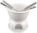 Kitchen & Housewares : BIA Cordon Bleu 7-Piece Chocolate Fondue Serving Set in Gift Box, White