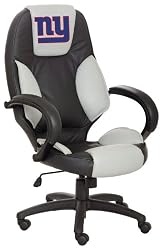 New York Giants Leather Office Chair