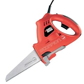 Black and Decker KS890EK Scorpion Powered Handsaw 400w in Kitbox