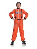Child Astronaut Costume - Orange