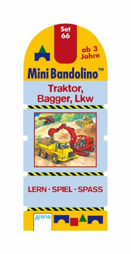 Arena Mini Bandolino Set 66: Traktor, Bagger, LKW