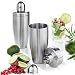 TROIKA カクテルシェイカー BARKEEPER BAR71/ST: 3パーツ(漉し器付ボトル500ml、取り外し可能キャップ)