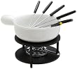 Kitchen Supply 10-Piece Ceramic Cheese-Fondue Set