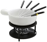 Kitchen Supply 10-Piece Ceramic Cheese-Fondue Set