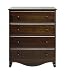 DaVinci Emily Four Drawer Dresser - Espresso