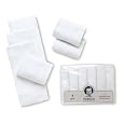 Gerber Brand 6 Pack Prefold Birdseye Organic Diaper, White