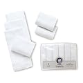 Gerber Brand 6 Pack Prefold Birdseye Organic Diaper, White
