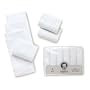 Gerber Brand 6 Pack Prefold Birdseye Organic Diaper, White