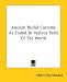 Book Ancient Burial Customs As Found In Various Parts Of The World