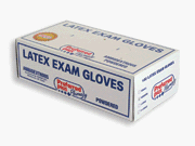 HealthPersonalCare: Latex Exam Non Sterile Powdered Gloves, Large Size 100