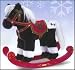 2005 Breyer Mistletoe Plush Vintage 12" Rocking Horse - Retired [Misc.]