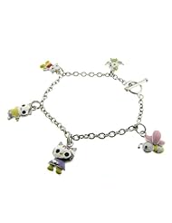 Phil Lander - Silver charms bracelet children - Sterling Silver - 9.1 Gr - 16cm