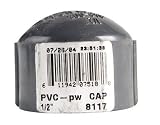 1/2 PVC Sch80 FPT Cap