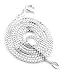 Jewelry : Childs Sterling Silver 14" Inch Box Link Chain Necklace