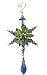 7" Regal Peacock Starburst Dangle Christmas Ornament
