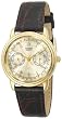 Citizen AG0132-08A Citizen Mens Gold-Tone Leather Watch AG0132-08A