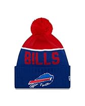 Men's New Era NFL 2015 Buffalo Bills Sport Knit Hat Blue/Red Size One Size
