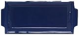 Blue Fish Ceramic Pottery Salmon Fillet Platter 16 1/4" x 7 1/4" x 1 1/4"