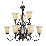 Chandeliers - P4249-77 - Le Fleur 9-Light Chandelier