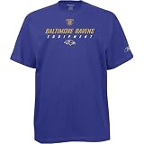 NFL Baltimore Ravens Youth Short Sleeve Team Color Equipment Tee
