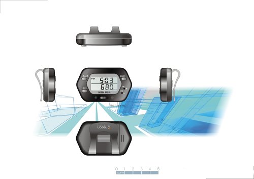 HealthPersonalCare: High Gear PE318 Step, Distance and Calorie Pedometer