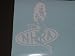 Girl Ridding NHRA Drag Racing Logo Decal