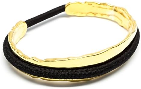 bittersweet hair tie bracelet by Maria ShireenTM - Original Design - Steel Gold
