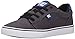 DC Men's Anvil TX Skate Shoe, Grey/Grey/Blue, 12 M US