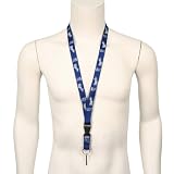 MLB Teams Lanyard with Removable Key Ring and Clip - Kansas City Royals