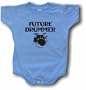 Future Drummer Drum Set Logo Baby/Infant Tee Shirt or Onesie