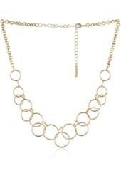 Nine West "Classics" Gold-Tone Frontal Necklace