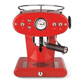Francis Francis X1 Ground Coffee Machine Red