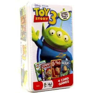 Toy Story 3: 4 Card Games Includes Rummy, Go 